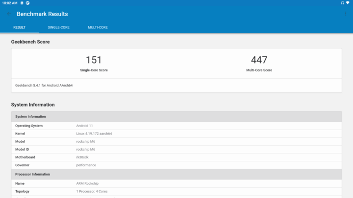 GeekBench 5