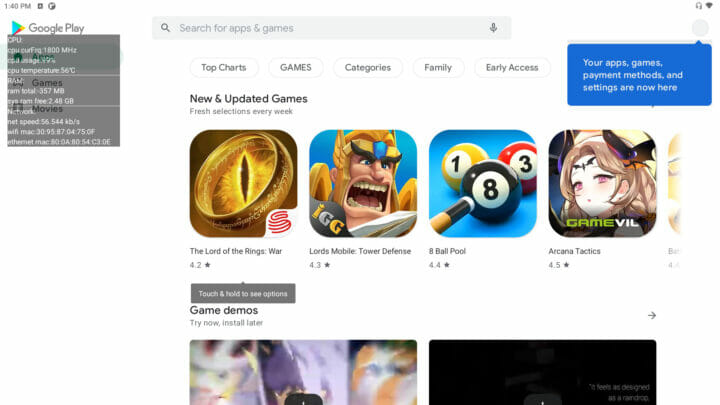 Google Play Store Android 11