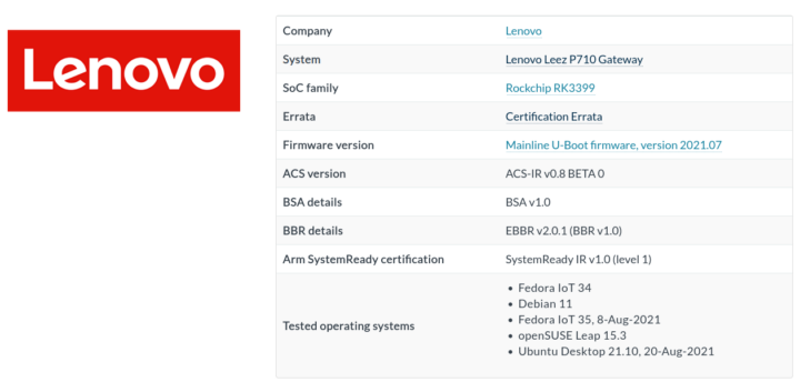 Lenovo Leez P710 Gateway