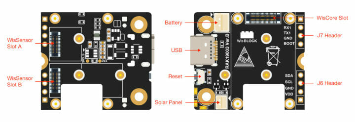 RAK19003 Base Board Specifications