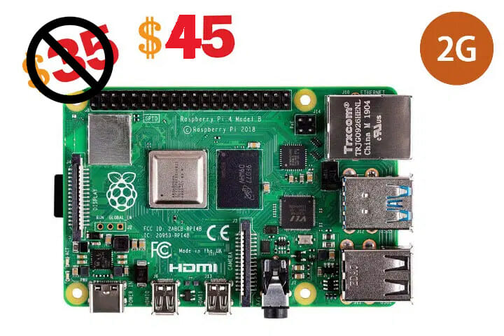 Raspberry Pi 4 Price Hike