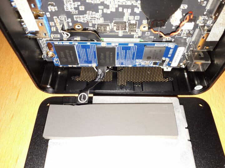 SSD thermal pad