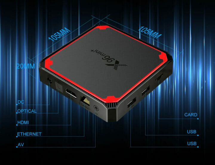 X96 Mini Plus Amlogic S905W4 TV Box