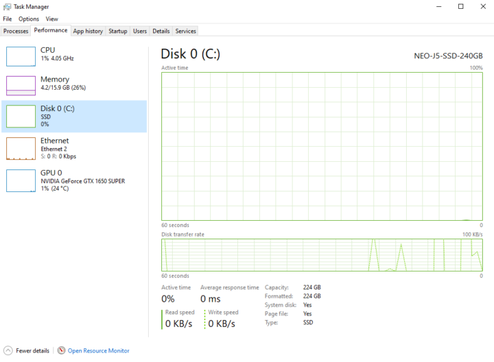 egpu sata disk