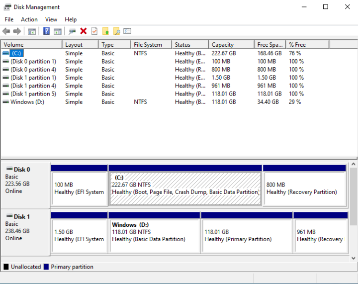 usb disk management