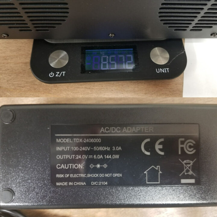 8.5 kg resin 3d printer & power supply