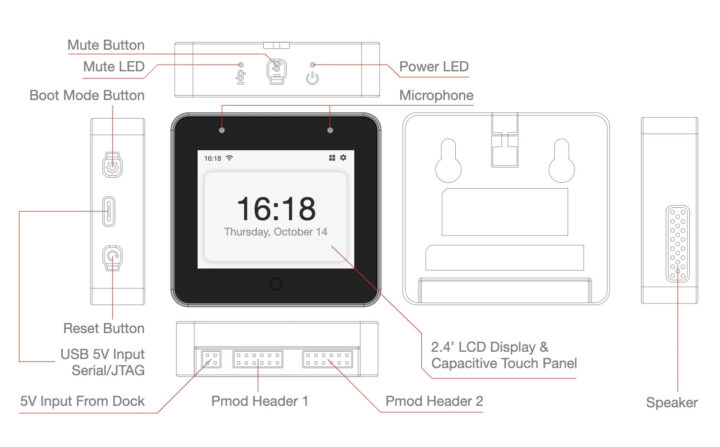 ESP32-S3-BOX specifications