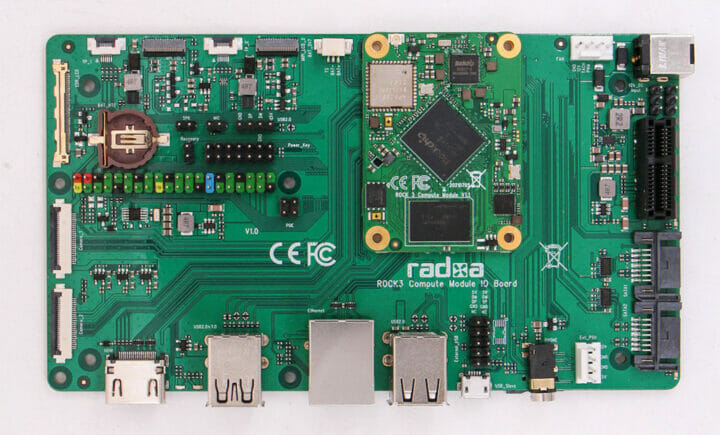 ROCK3 Compute Module IO Board