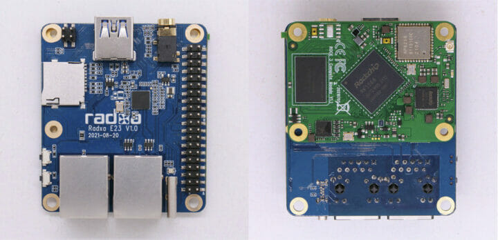 Radxa E23 - minimal-Radxa CM3 carrier board