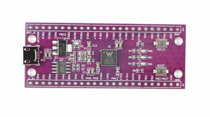 W806 MCU development board