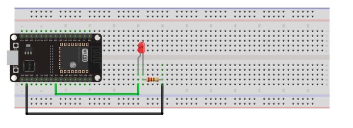 esp32 board hardware connections for tuya link sdk