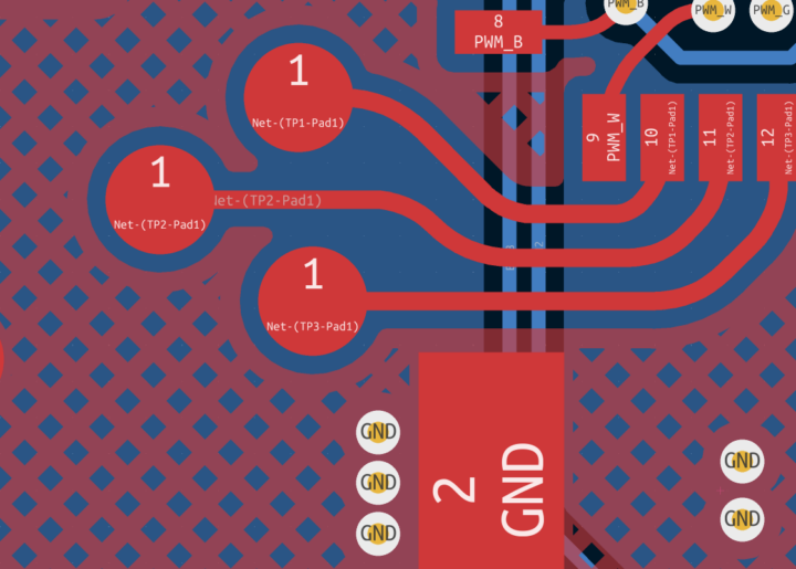 Kicad 6.0 Rounded Tracks