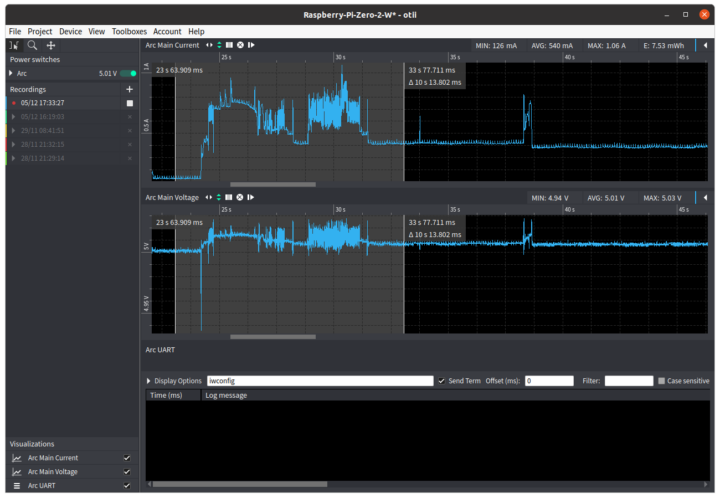 Power consumption hard drive