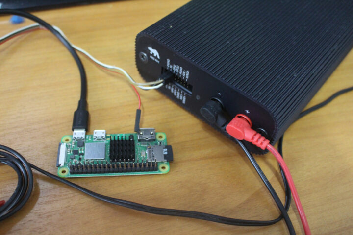 Medidas de consumo de energía de Raspberry Pi Zero 2 W con Otii Arc