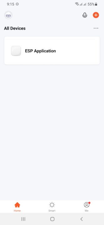 Tuya Smart App ESP Application
