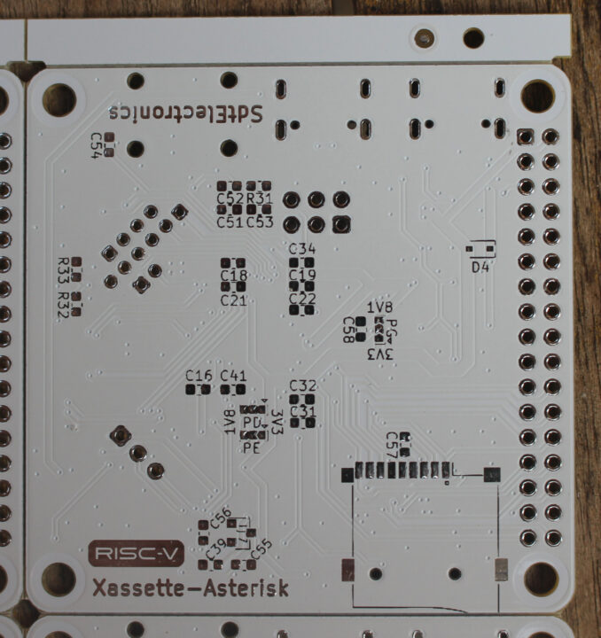 Xassette-Asterisk bare PCB