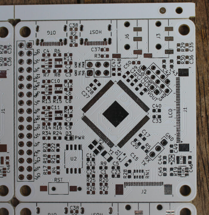 high res pcb photo