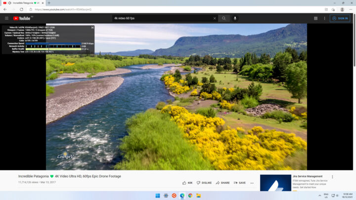 Windows 11 4k 60fps microsoft edge