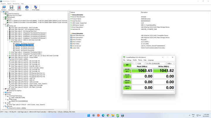 windows type-c usb storage performance