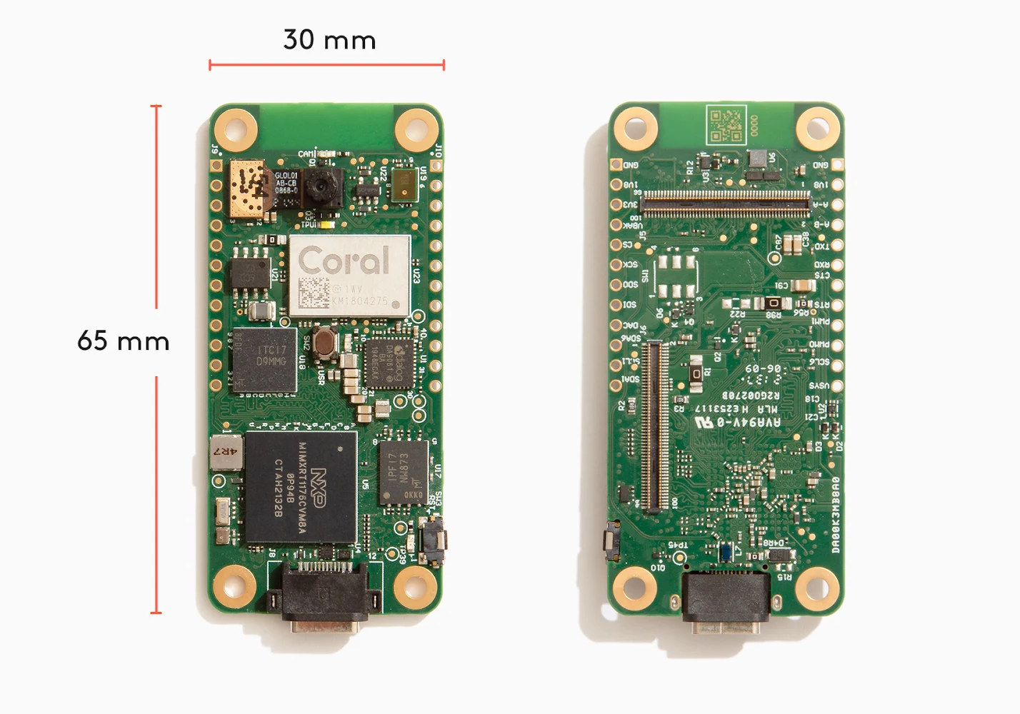 Coral Dev Board Micro combines NXP i.MX RT1176 MCU with Edge TPU in Pi Zero form factor