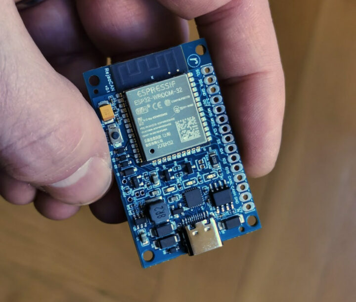 Placa ESP32 CAN board