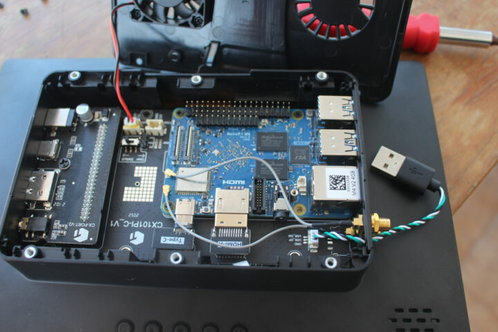 NanoPi M4V2 SBC installation All-in-One PC