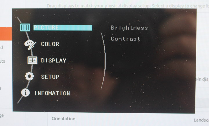 RPI All-in-One brightness & contrast