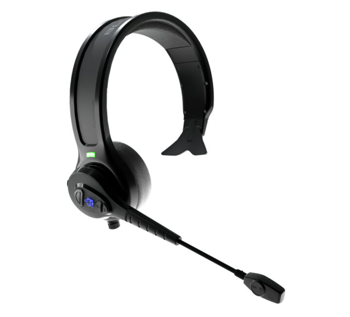 Solar powered Bluetooth headset