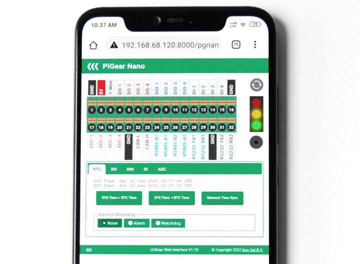 UUGear Web Interface