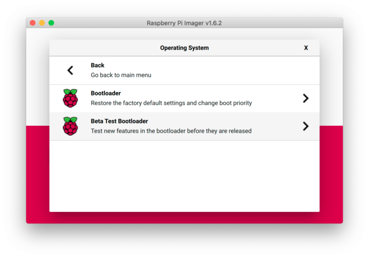 Beta Test Booloader-Raspberry Pi Network Install