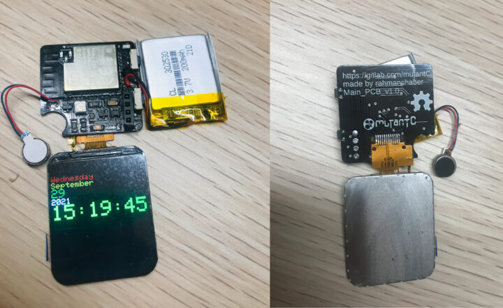 reloj inteligente ESP32-S de código abierto