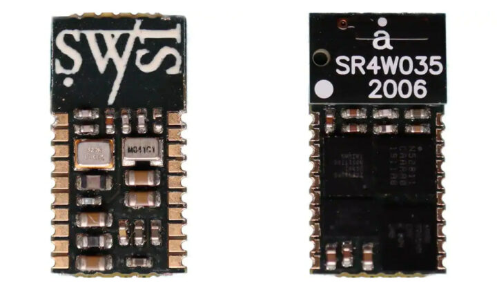 Silicon Witchery S1 module with nFR52840 and FPGA