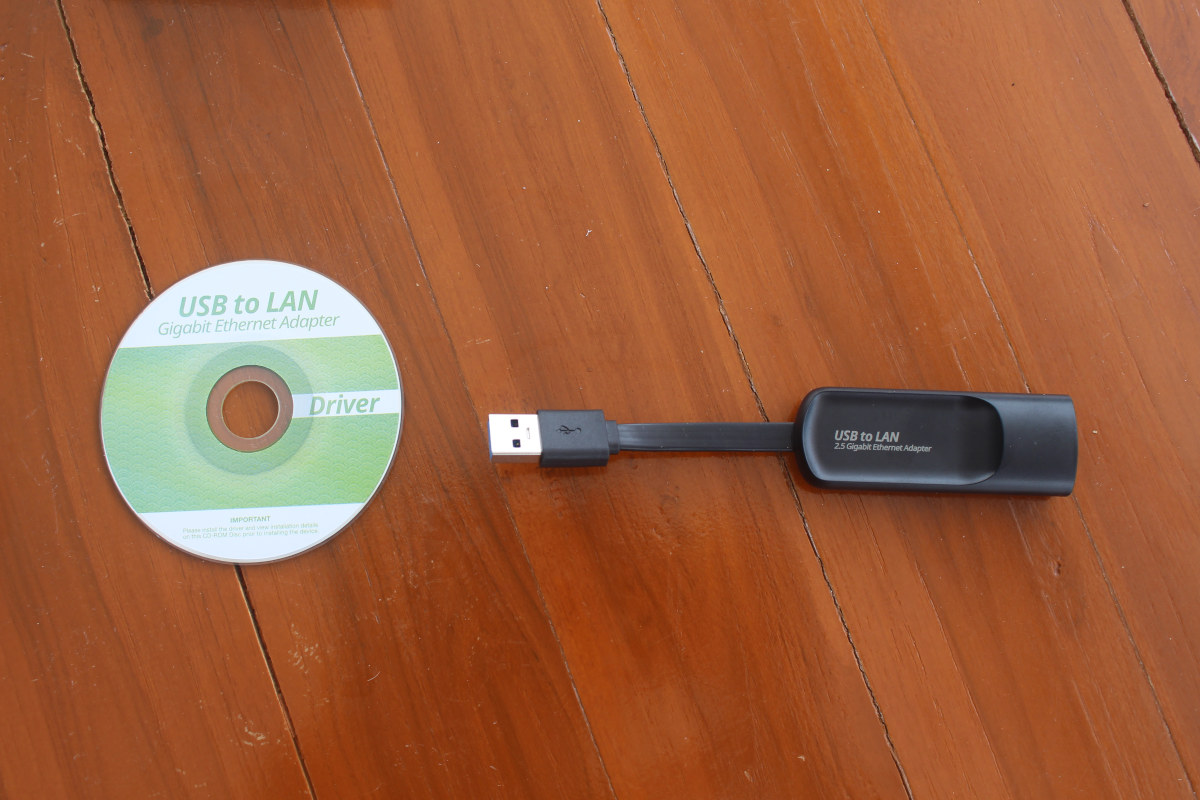 USB 3.0 to 2.5Gbps adapter review - Software