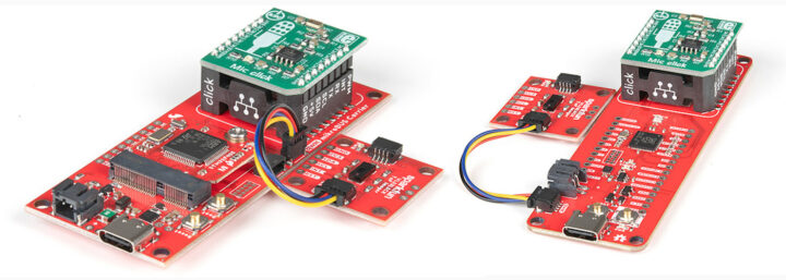 MicroMod & RP2040 MikroBus Click boards