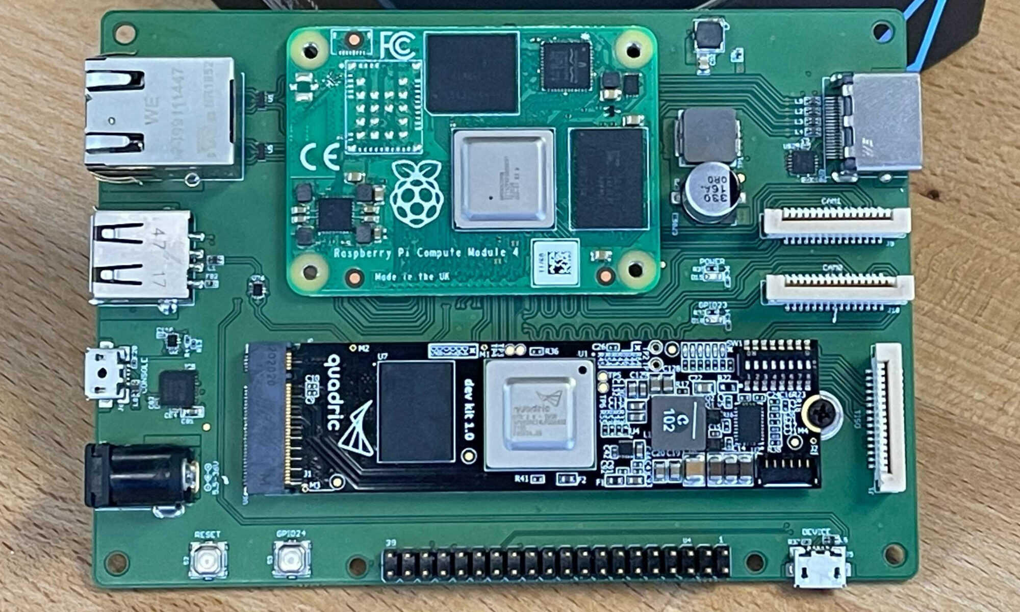 Quadric devkit Raspberry Pi CM4