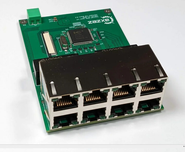 8-port PoE expansion board