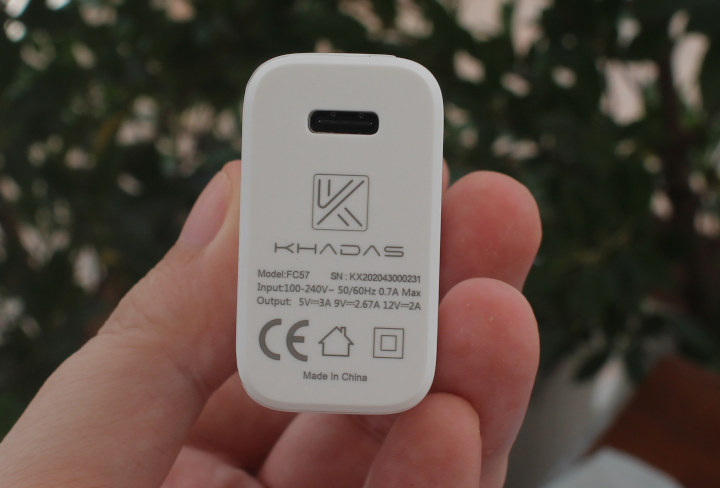 Khadas Fuente de alimentación USB tipo C