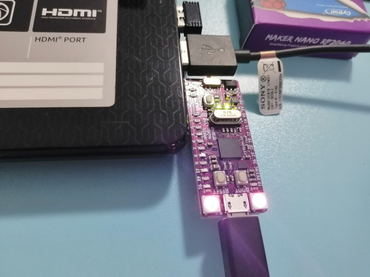 Getting started with Maker Nano RP2040 using CircuitPython: Blinky, RGB LED, and Piezo Buzzer