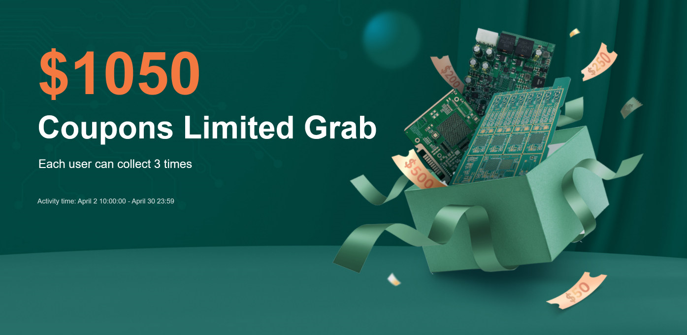 NextPCB 500 dollars coupon PCB purchase