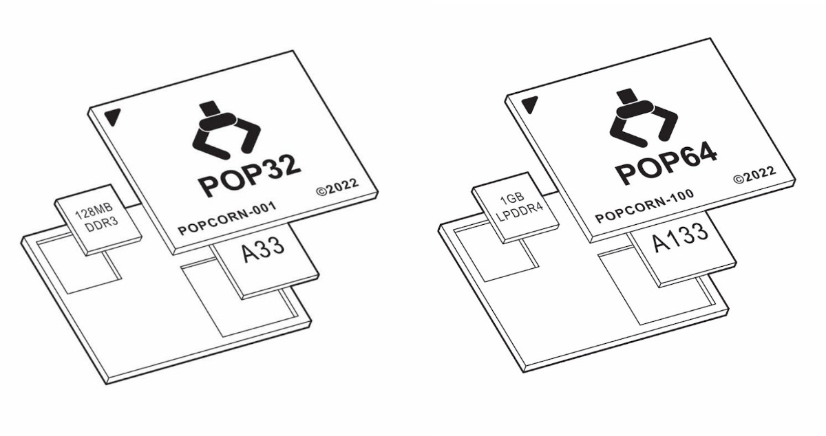POP32 POP64 Allwinner SIPs