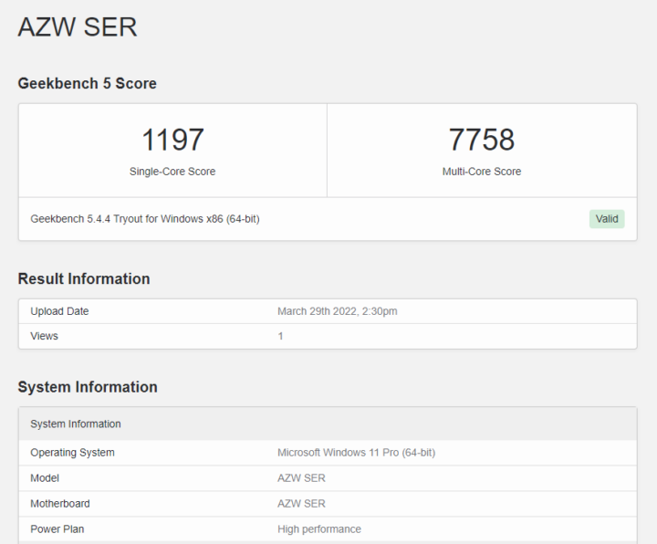 windows oc geekbench 5 cpu