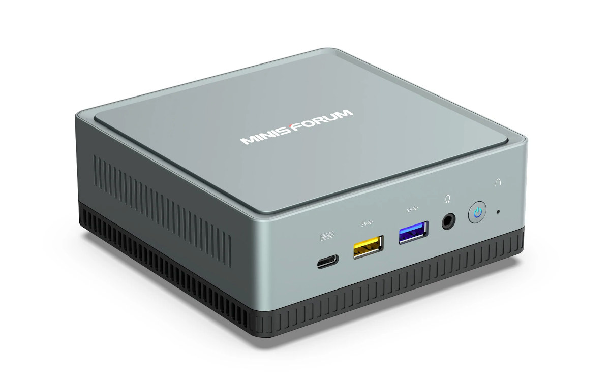 DeskMini UM350 Manjaro Edition is a Linux mini PC powered by an