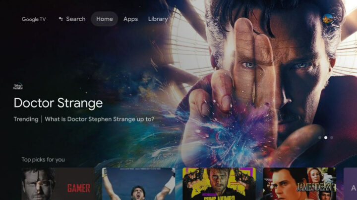 Android 13 Android TV launcher