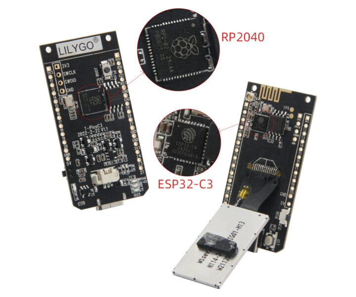 Placa ESP32-C3 y Raspberry Pi R2040