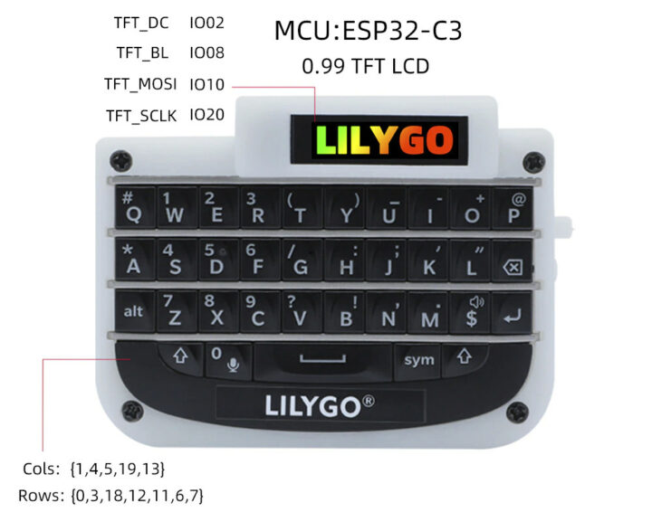 ESP32-C3 mini teclado inalámbrico