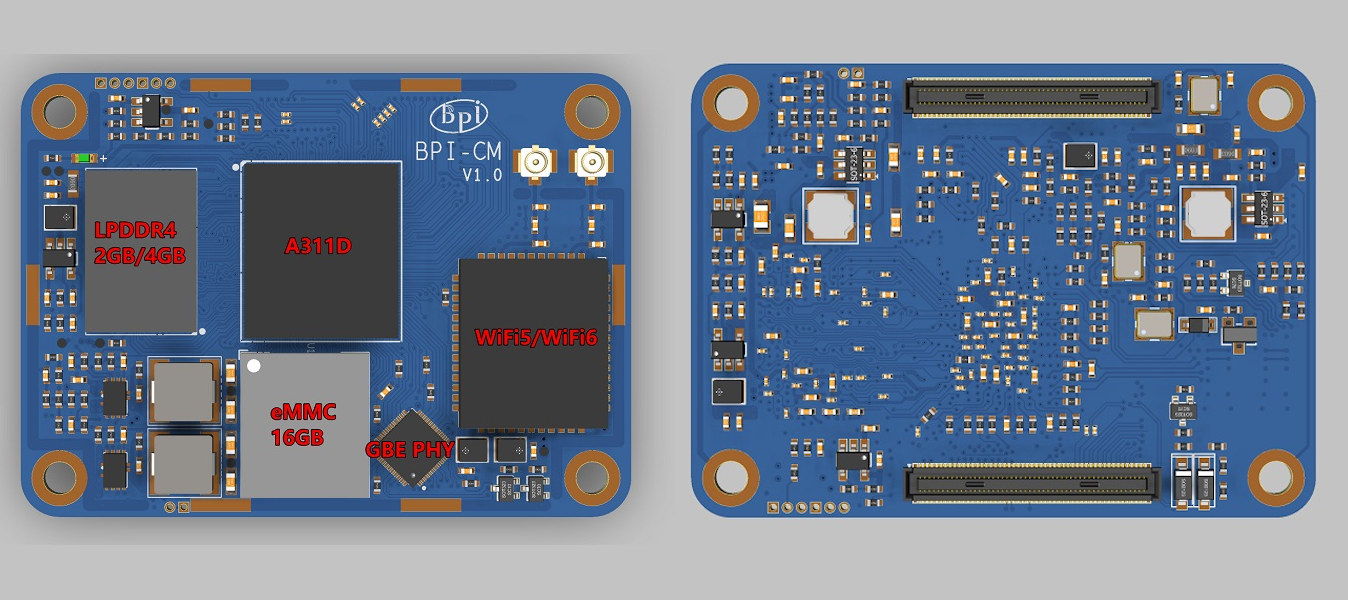 Raspberry Pi CM4 Amlogic A311D