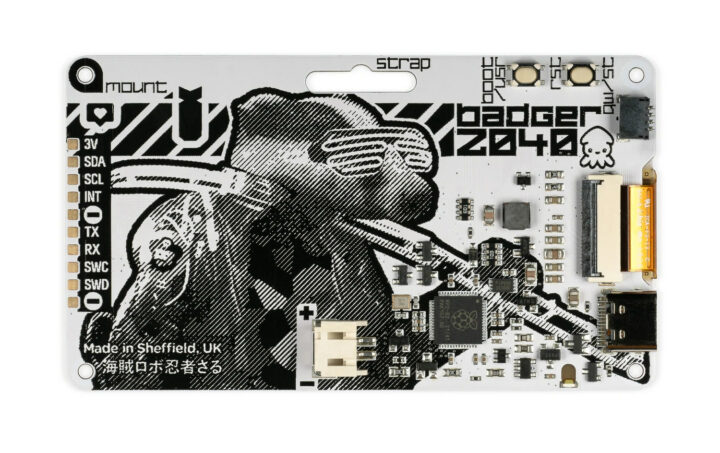 Raspberry Pi RP2040 E-ink board