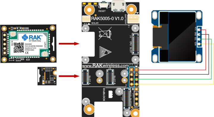 STM32 ToF connection diagram