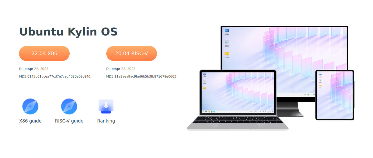 Ubuntu Kylin 20.04 OS operates on RISC-V hardware