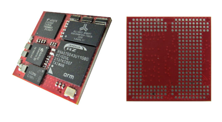 solder-on osm module renesas RZ/G2UL